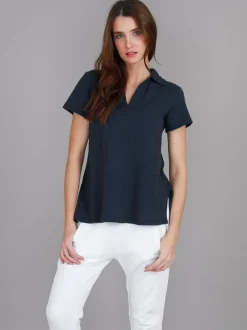 3rd Story Lulu Polo T Shirt< Short Sleeves