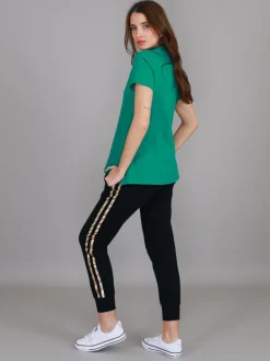 3rd Story Lulu Polo T Shirt< Short Sleeves