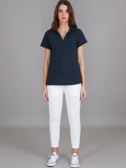 3rd Story Lulu Polo T Shirt< Short Sleeves