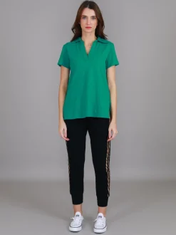 3rd Story Lulu Polo T Shirt< Short Sleeves