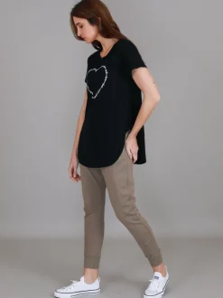 3rd Story Mabel Heart T Shirt< Short Sleeves