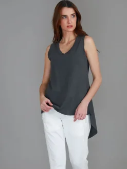 3rd Story Madison Hi Lo Hem Tank Top< Tanks