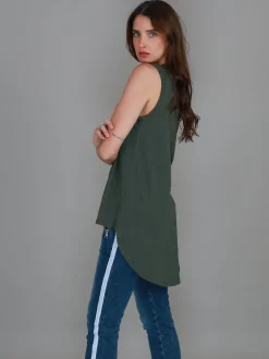3rd Story Madison Hi Lo Hem Tank Top< Tanks