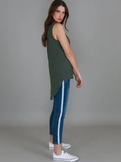 3rd Story Madison Hi Lo Hem Tank Top< Tanks