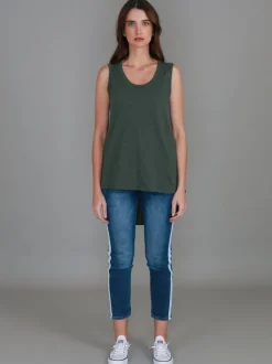 3rd Story Madison Hi Lo Hem Tank Top< Tanks
