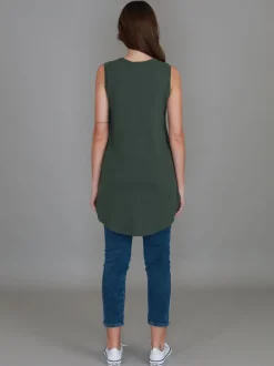 3rd Story Madison Hi Lo Hem Tank Top< Tanks