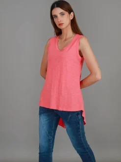 3rd Story Madison Hi Lo Hem Tank Top< Tanks