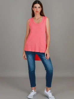 3rd Story Madison Hi Lo Hem Tank Top< Tanks