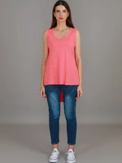 3rd Story Madison Hi Lo Hem Tank Top< Tanks