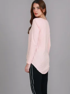 3rd Story Margo Scoop Neck T Shirt< Long Sleeves
