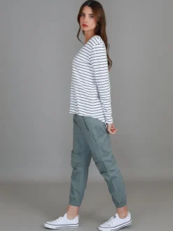 3rd Story Margo Scoop Neck T Shirt< Long Sleeves