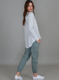 3rd Story Margo Scoop Neck T Shirt< Long Sleeves