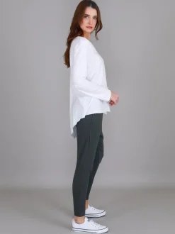 3rd Story Margo Scoop Neck T Shirt< Long Sleeves