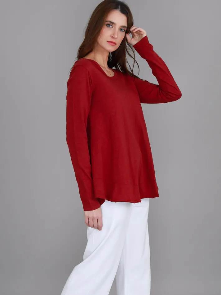 3rd Story Mascot Wide Hem T Shirt< Long Sleeves