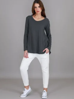 3rd Story Mascot Wide Hem T Shirt< Long Sleeves