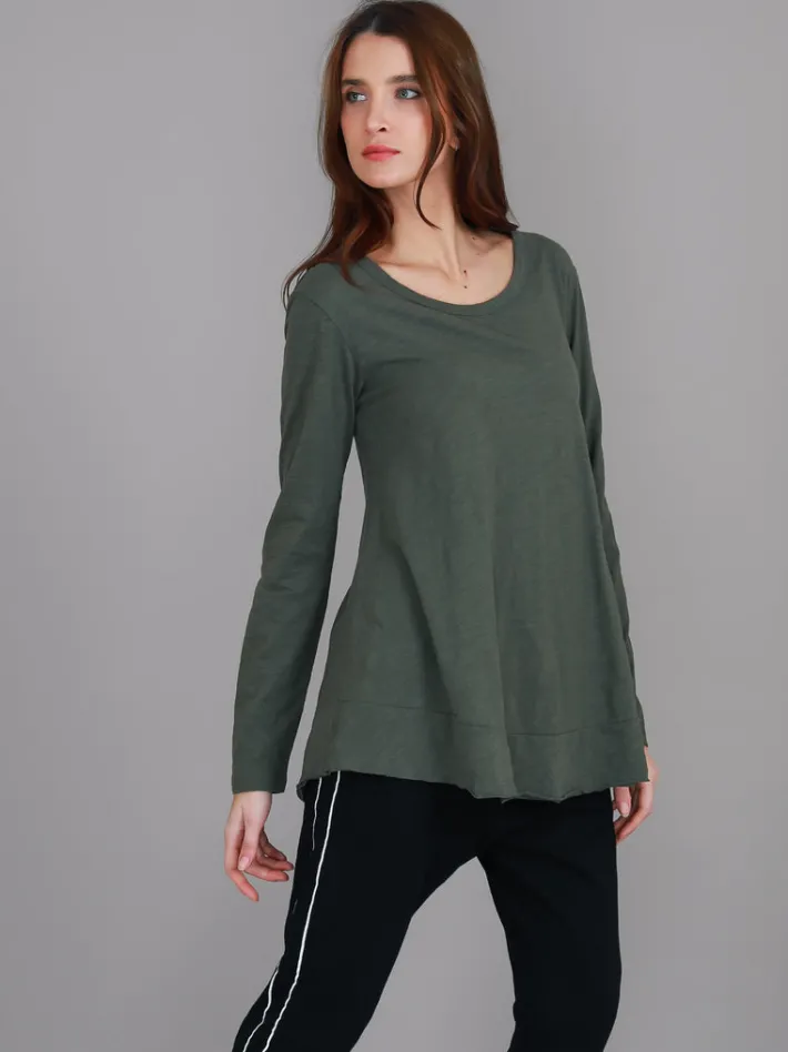 3rd Story Mascot Wide Hem T Shirt< Long Sleeves