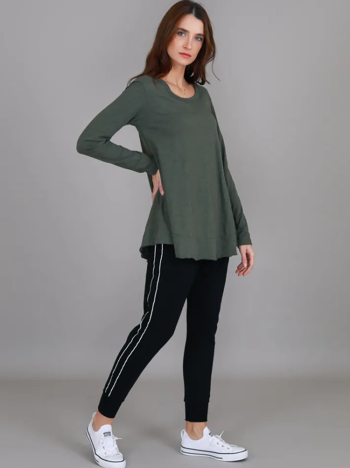 3rd Story Mascot Wide Hem T Shirt< Long Sleeves