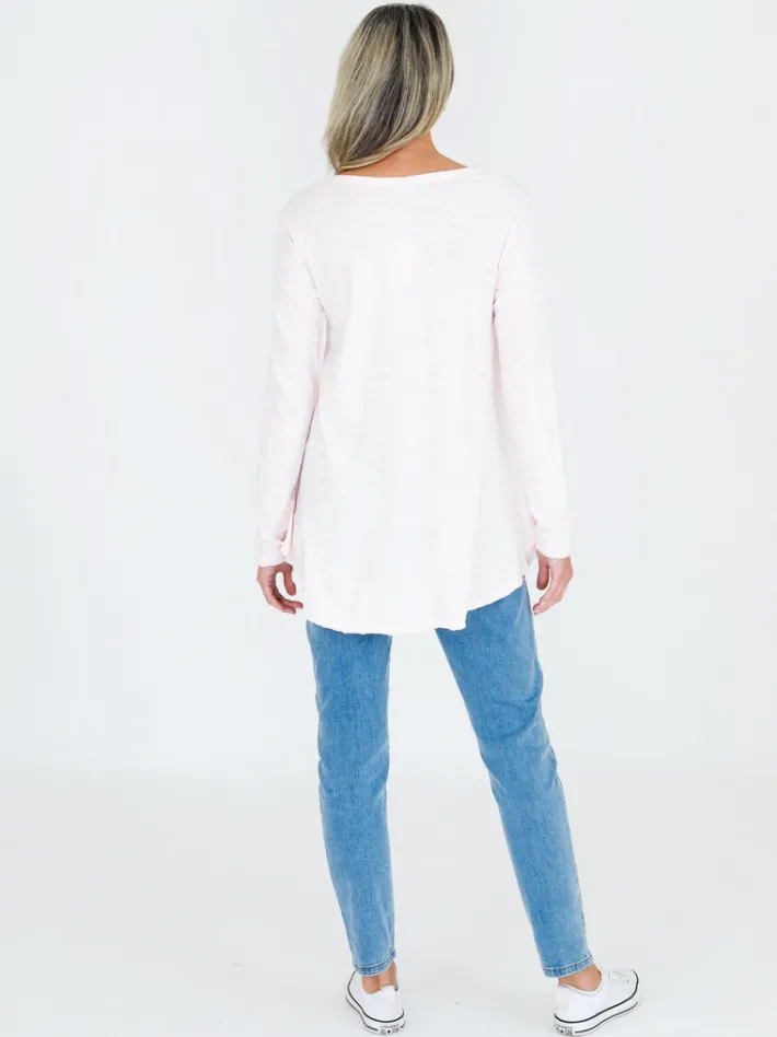 3rd Story Mascot Wide Hem T Shirt< Long Sleeves