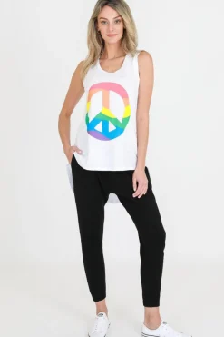 3rd Story Melanie Peace Tank Top< Tanks