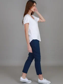 3rd Story Milan Cuff Sleeve T Shirt< Short Sleeves
