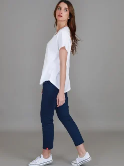 3rd Story Milan Cuff Sleeve T Shirt< Short Sleeves