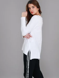 3rd Story Millicent Long Sleeve Essentials T Shirt< Long Sleeves