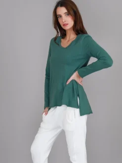 3rd Story Millicent Long Sleeve Essentials T Shirt< Long Sleeves
