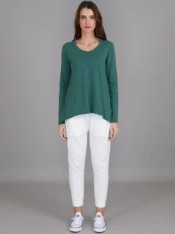 3rd Story Millicent Long Sleeve Essentials T Shirt< Long Sleeves