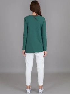3rd Story Millicent Long Sleeve Essentials T Shirt< Long Sleeves