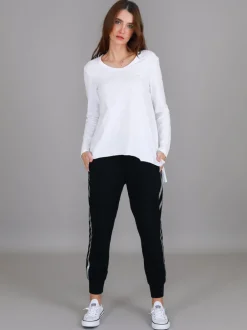 3rd Story Millicent Long Sleeve Essentials T Shirt< Long Sleeves