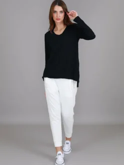 3rd Story Millicent Long Sleeve Essentials T Shirt< Long Sleeves