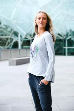 3rd Story Morgan Long Sleeve T Shirt< Long Sleeves