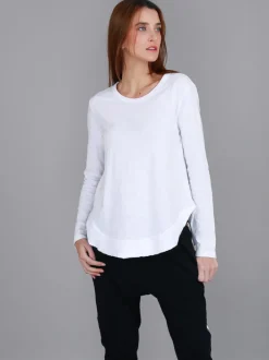 3rd Story Mosman Curved Hem Long Sleeve T Shirt< Long Sleeves