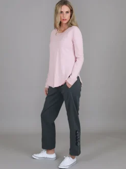 3rd Story Mosman Curved Hem Long Sleeve T Shirt< Long Sleeves