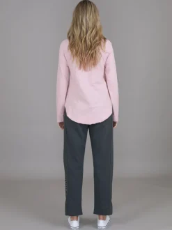 3rd Story Mosman Curved Hem Long Sleeve T Shirt< Long Sleeves