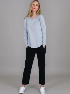 3rd Story Mosman Curved Hem Long Sleeve T Shirt< Long Sleeves