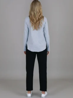 3rd Story Mosman Curved Hem Long Sleeve T Shirt< Long Sleeves