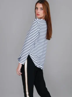 3rd Story Mosman Curved Hem Long Sleeve T Shirt< Long Sleeves