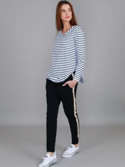 3rd Story Mosman Curved Hem Long Sleeve T Shirt< Long Sleeves