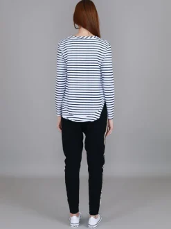 3rd Story Mosman Curved Hem Long Sleeve T Shirt< Long Sleeves