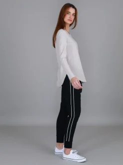 3rd Story Mosman Curved Hem Long Sleeve T Shirt< Long Sleeves