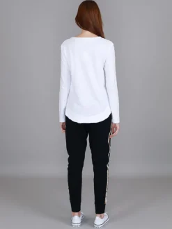 3rd Story Mosman Curved Hem Long Sleeve T Shirt< Long Sleeves