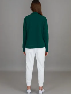 3rd Story Mylo - Ali Half Zip Stripe Print Sweatshirt< Sweatshirts|Sweatshirts