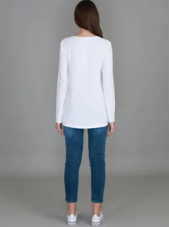 3rd Story Noa V Neck 3S T Shirt< Long Sleeves