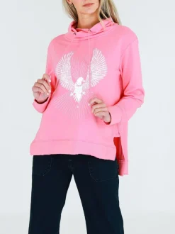 3rd Story Noelle Eagle Glory Funnel Neck Sweatshirt< Sweatshirts|Sweatshirts