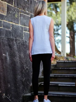 3rd Story Paula Star White Tank Top< Tanks