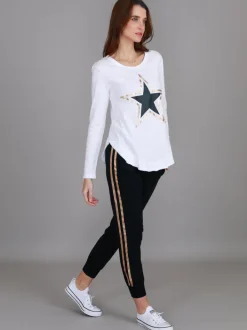 3rd Story Perry Star T Shirt< Long Sleeves