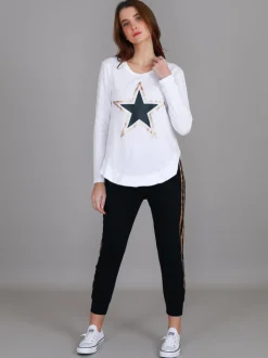 3rd Story Perry Star T Shirt< Long Sleeves