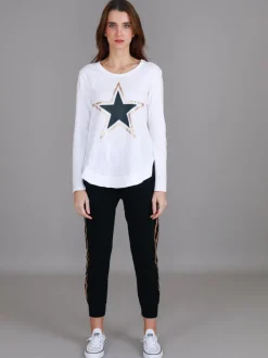 3rd Story Perry Star T Shirt< Long Sleeves