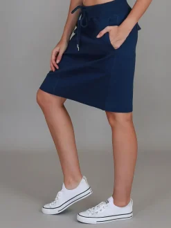 3rd Story Pisces Drawstring Chino Skirt< Skirts